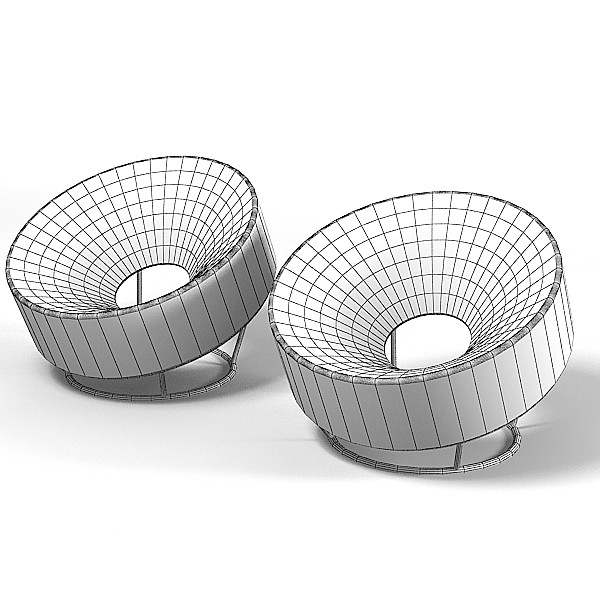 3d model ferlea pop outdoor - ferlea pop outdoor modern designer chair designer children contemporary by archstyle